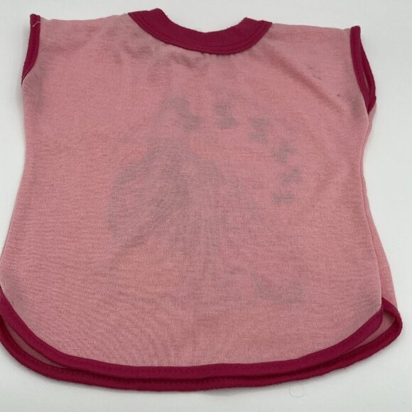 Vintage 80s Popples Doll Nightgown Dress Pink "Rise and Shine" 1986 JC Penny - Picture 7 of 12